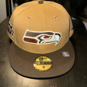 New era Seattle Seahawks fitted hat.